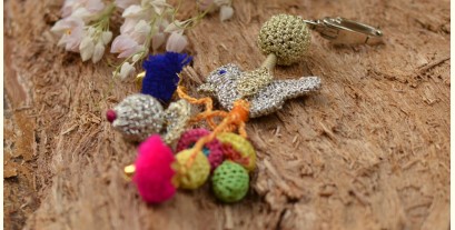 Samoolam ⚘ Crochet jewelry { Keychain } 03